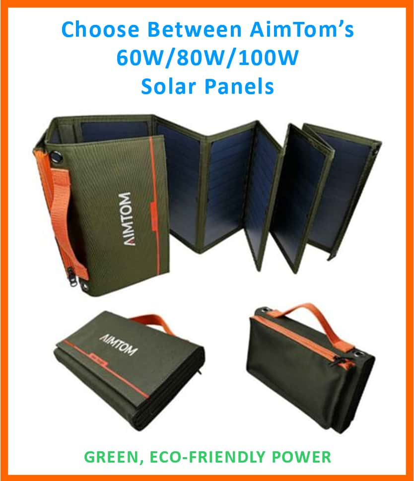 Aimtom Solarpal 60 80 100 solar panels