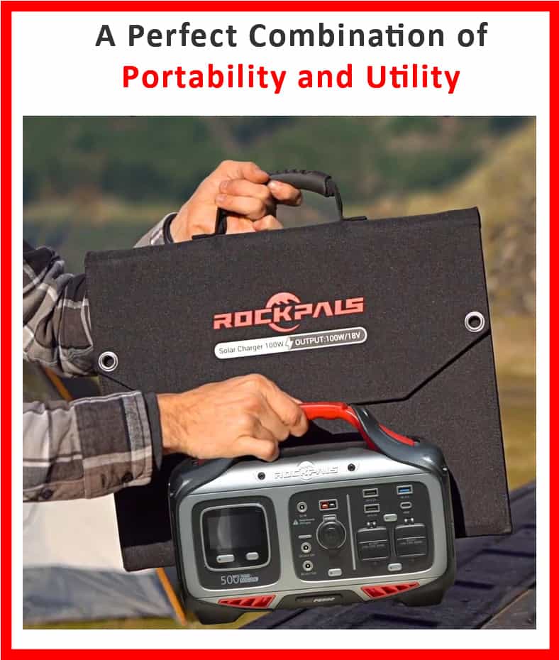 Rockpals RockPower PS500 Portability