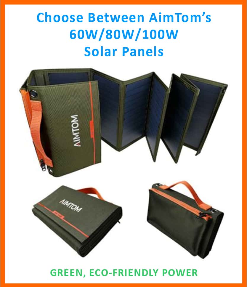 Aimtom SolarPal Panel Selection 60W-80W-100W