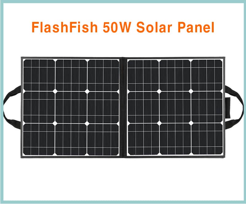 FlashFish 50W Solar Panel