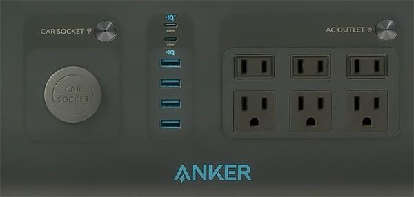 Anker 757 Connections