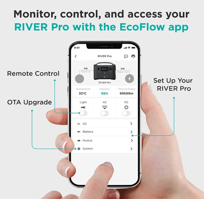 Ecoflow River Pro Mobile Control